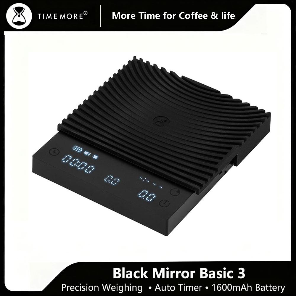Coffee Tea Drinks - TIMEMORE ブラックミラーミニ 0.1 グラム精密ポケットコーヒースケール Lcd ディスプレイエスプレッソスケールキッチン調理食品ジュエリー