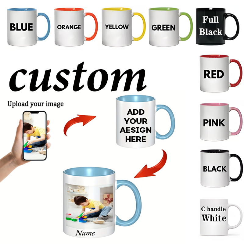 Coffee Tea Images - 11オンスのパーソナライズマグカップ、カスタム名・画像・テキスト入りカップ、コーヒーカップ、ティーカップ、母の日、結婚祝い、記念ギフト