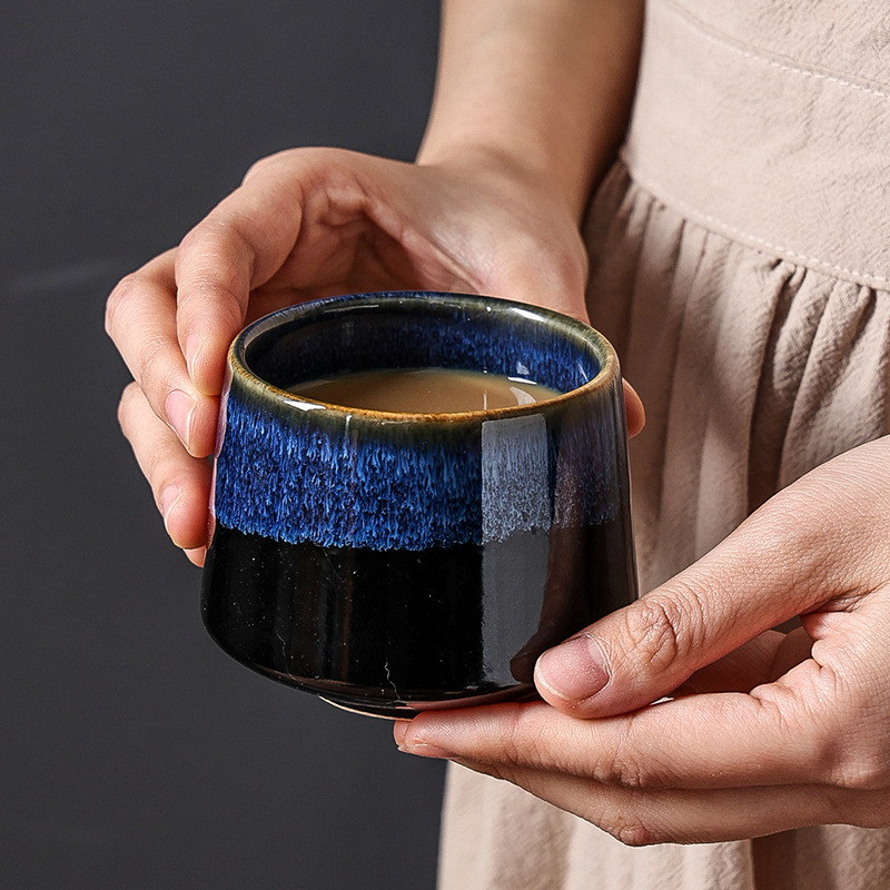 日本の窯焼き風変形ティーカップ、クリエイティブな大型家庭用テ - Xbloom Coffee Tea のレビューと価格