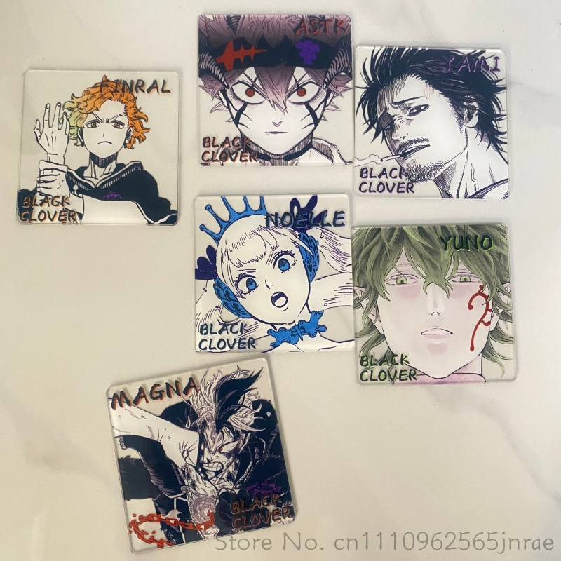 ブラッククローバーアニメクリエイティブアクリルコースターアス - Coffee Tea Japan のレビューと価格