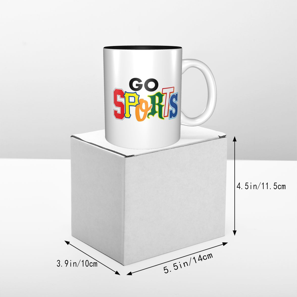 Go Sports 異なるフォントスタイルのマグカップ 面白 - Coffee Tea Font のレビューと価格