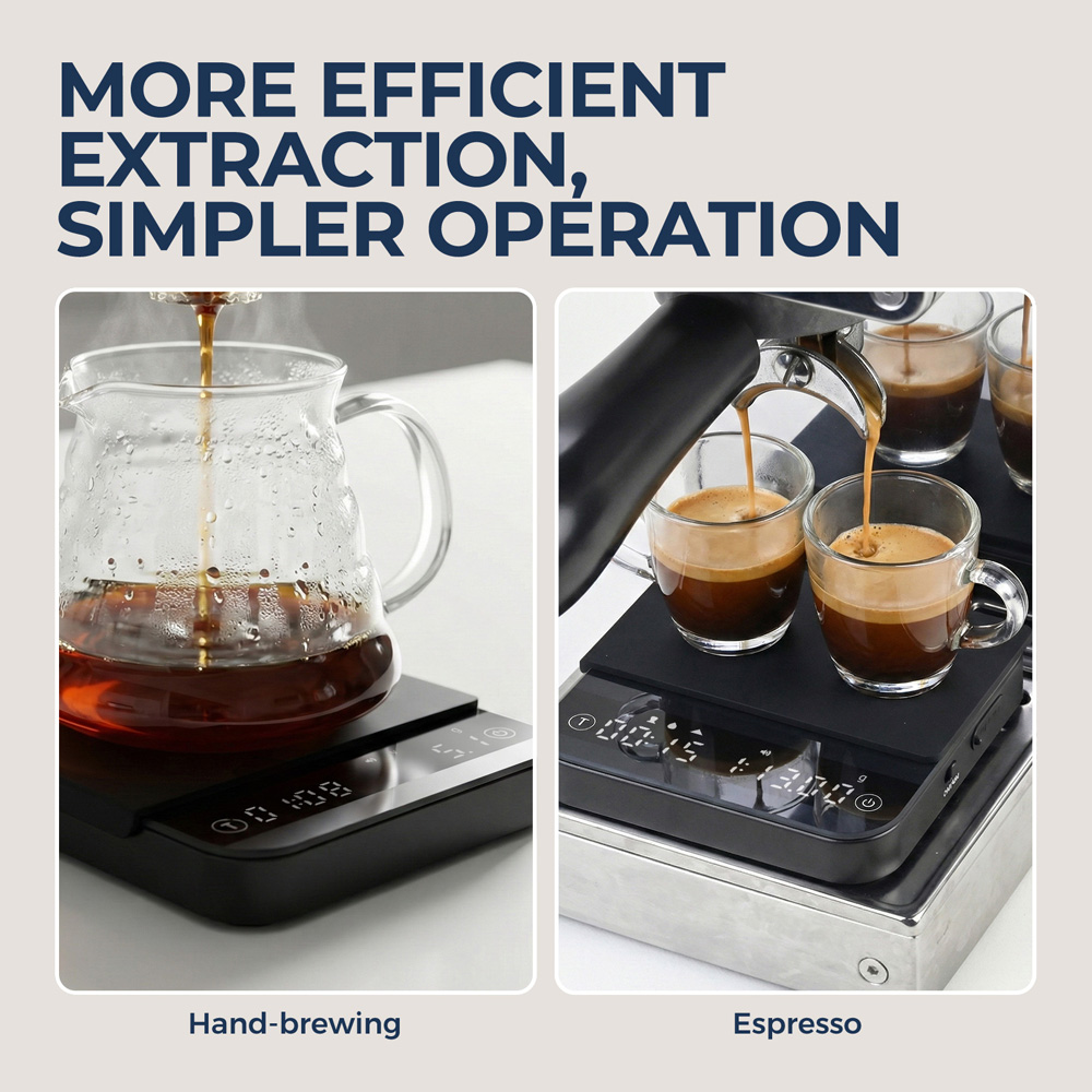 ポータブルコーヒースケール 0.1g精度 0.3g-2000 - Coffee&Tea House Menu のレビューと価格