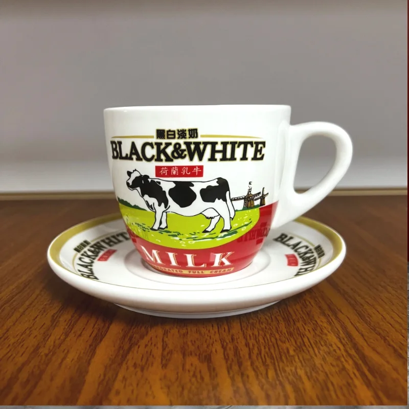 高品質白黒セラミックコーヒーカップセット香港風喫茶店ミルクテ - Xbloom Coffee Tea のレビューと価格