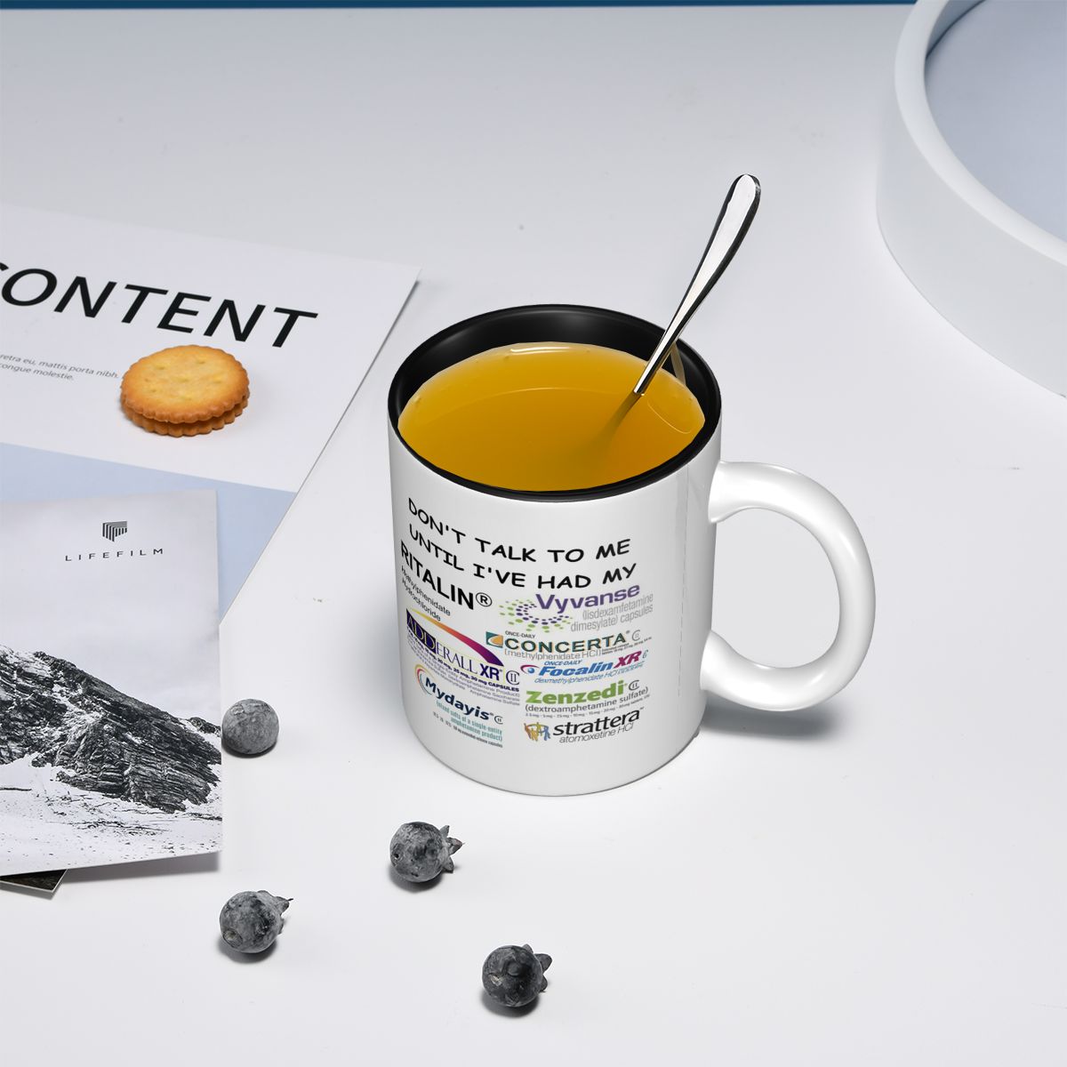 Dont Talk To Me マグカップ 面白いセラミック - Coffee Tea With Me のレビューと価格