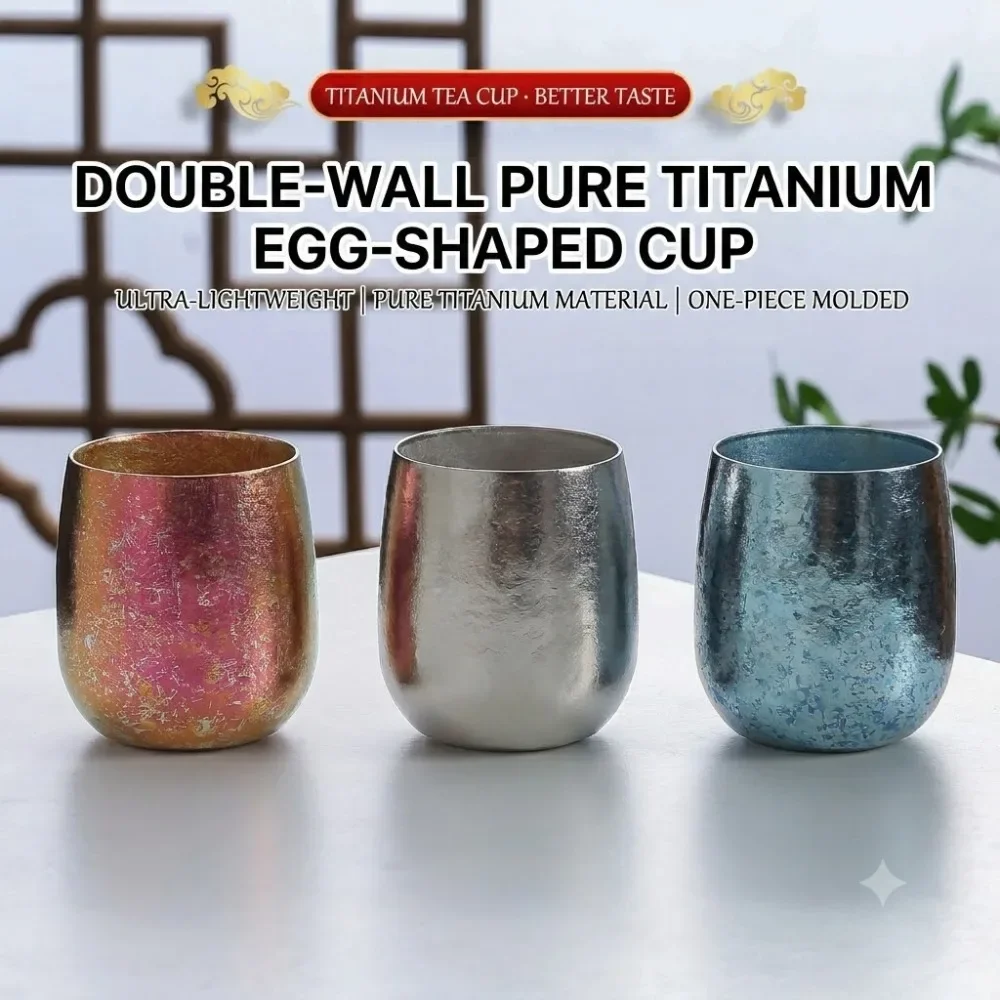 純チタン二重壁コーヒーマグカップ、家庭用、オフィス用、お茶、 - Xbloom Coffee Tea のレビューと価格