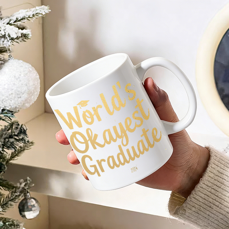 面白い金箔模様のセラミックマグカップ、コーヒーマグ、ミルクカ - Coffee Tea Font のレビューと価格