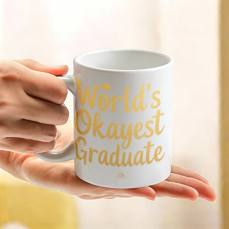 面白い金箔模様のセラミックマグカップ、コーヒーマグ、ミルクカ - Coffee Tea Font のレビューと価格