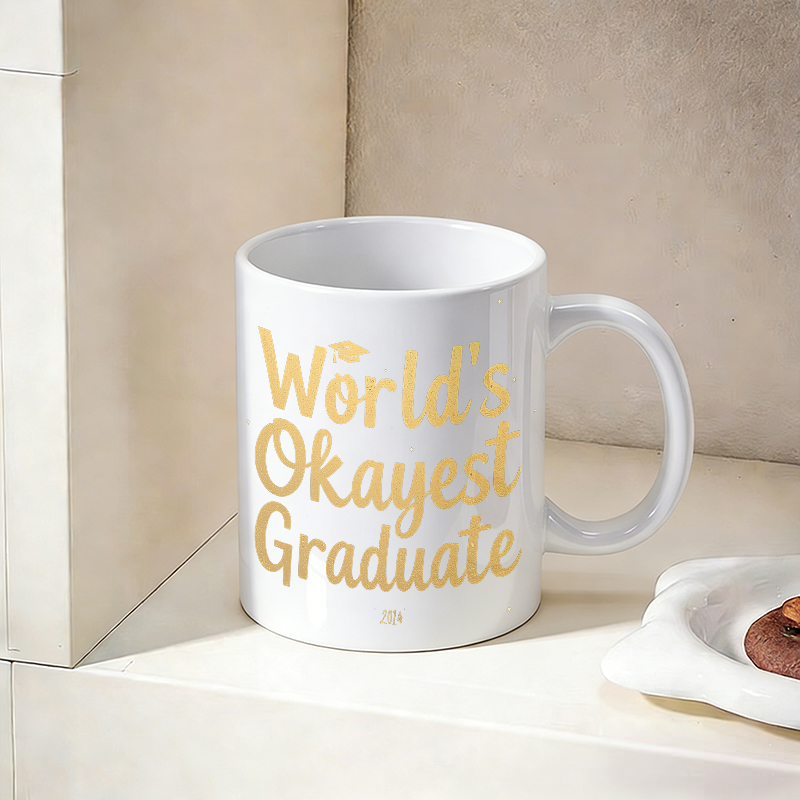 面白い金箔模様のセラミックマグカップ、コーヒーマグ、ミルクカ - Coffee Tea Font のレビューと価格