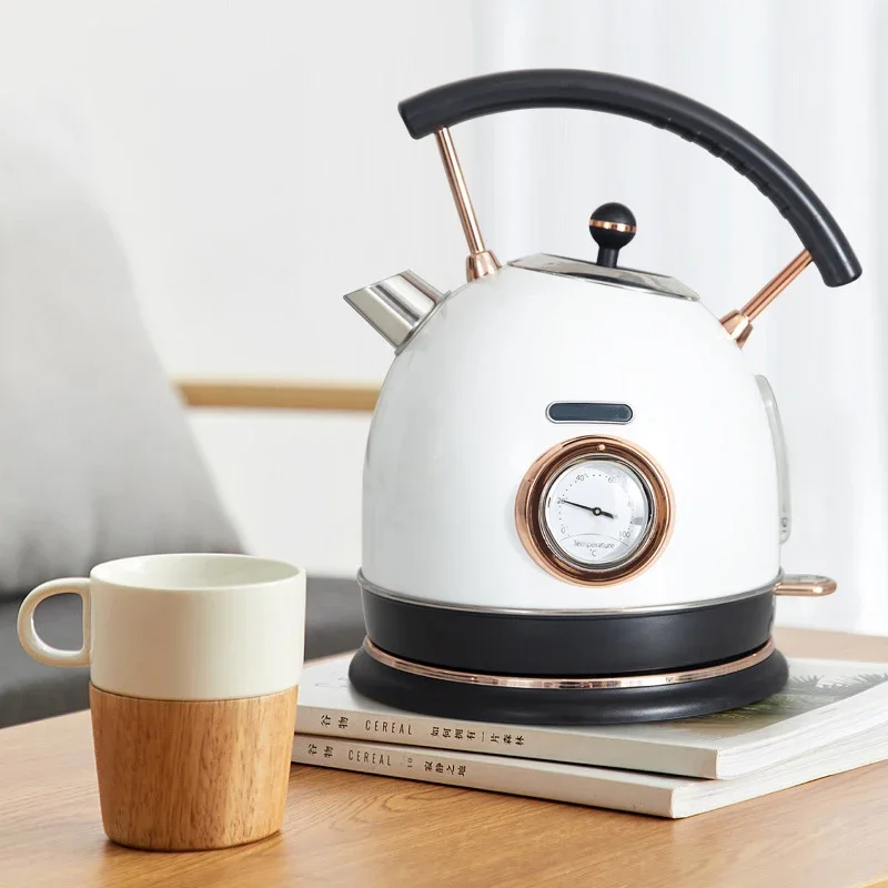 家庭用220V 1.8リットル電気ケトル ステンレス製 茶/ - Coffee Tea With Me のレビューと価格