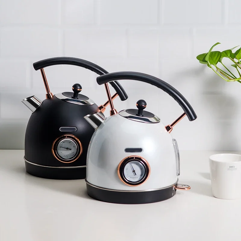 家庭用220V 1.8リットル電気ケトル ステンレス製 茶/ - Coffee Tea With Me のレビューと価格