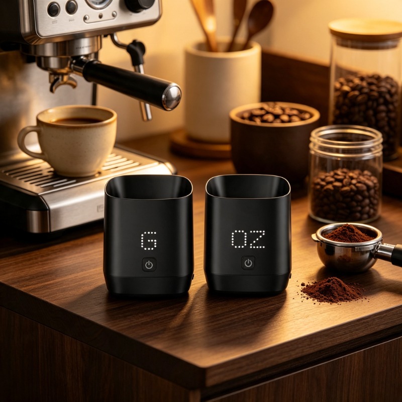 スマートコーヒー計量カップ電子スケール精密計量充電式ポータブ - Coffee Tea Drinks のレビューと価格