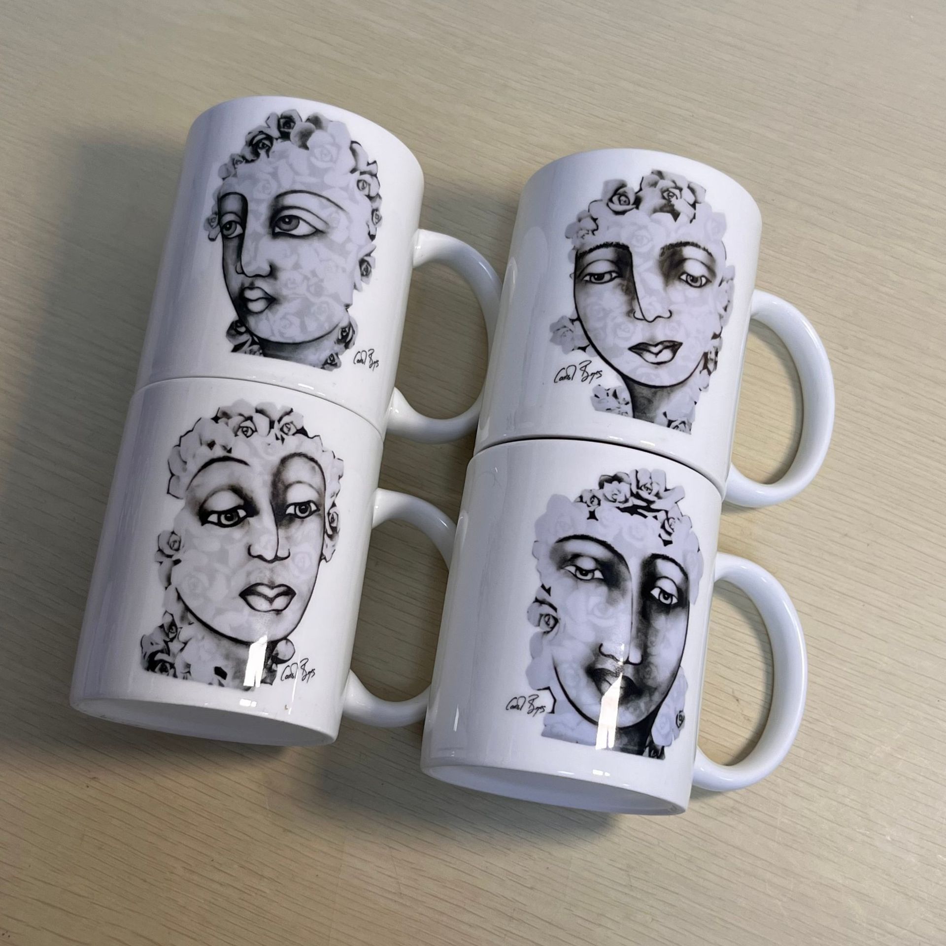 セラミックマグ,手描きのキャラクター画像,お茶,コーヒー,お - Coffee Tea Images のレビューと価格