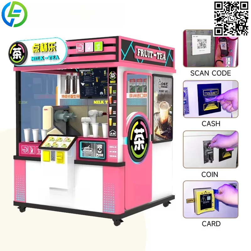 カスタマイズ可能な温冷飲料カップアーム式自動販売機、コーヒー - Coffee Tea Drinks のレビューと価格