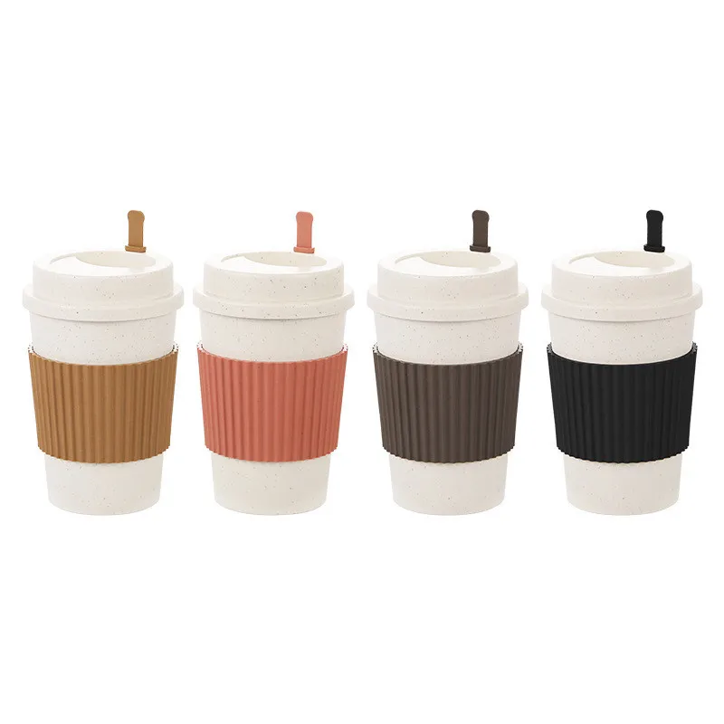450 ミリリットルコーヒーカップ蓋付き小麦ストロー再利用可 - Xbloom Coffee Tea のレビューと価格