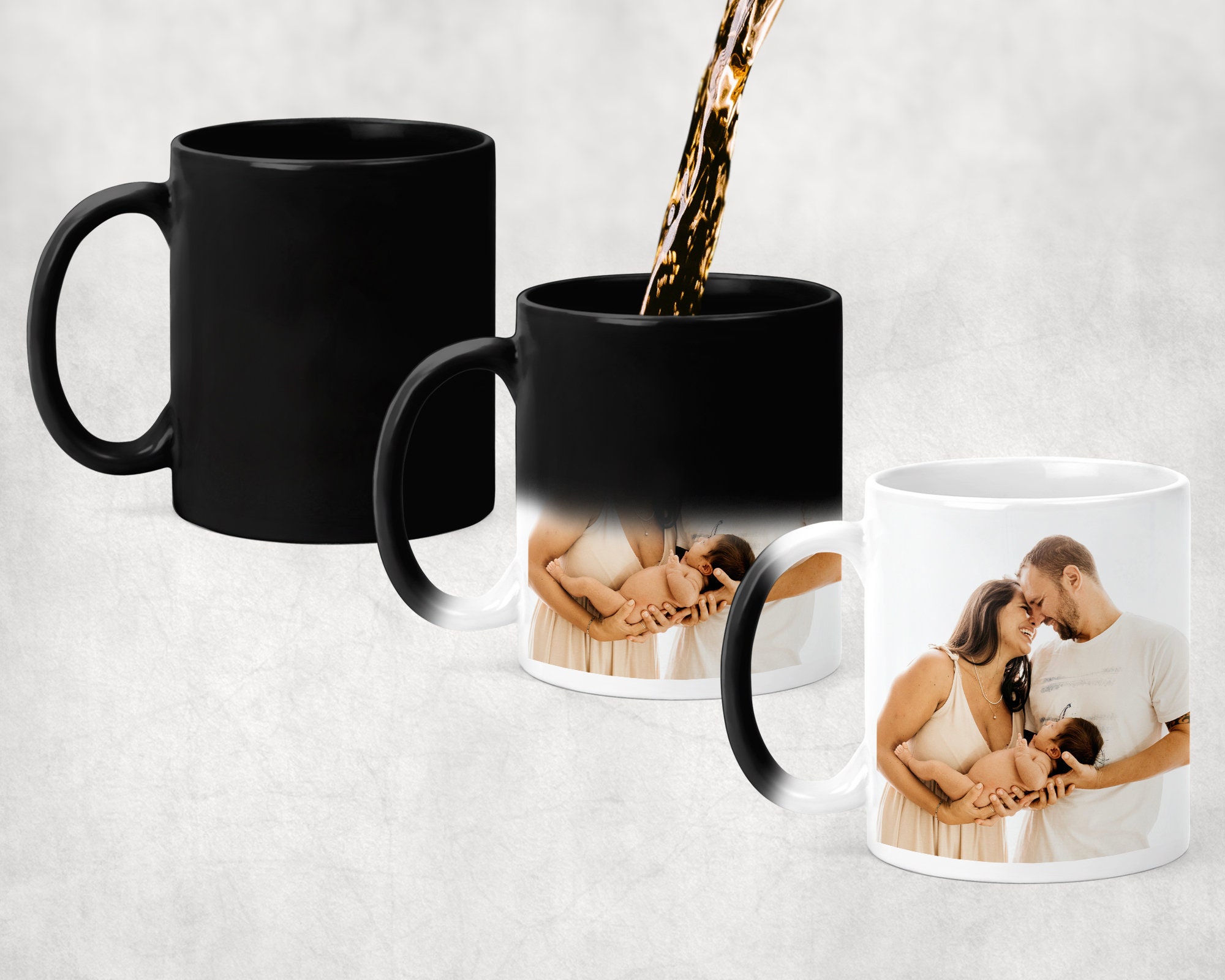 パーソナライズされたギフトマグ、写真のロゴ画像テキスト、フォ - Coffee Tea Images のレビューと価格