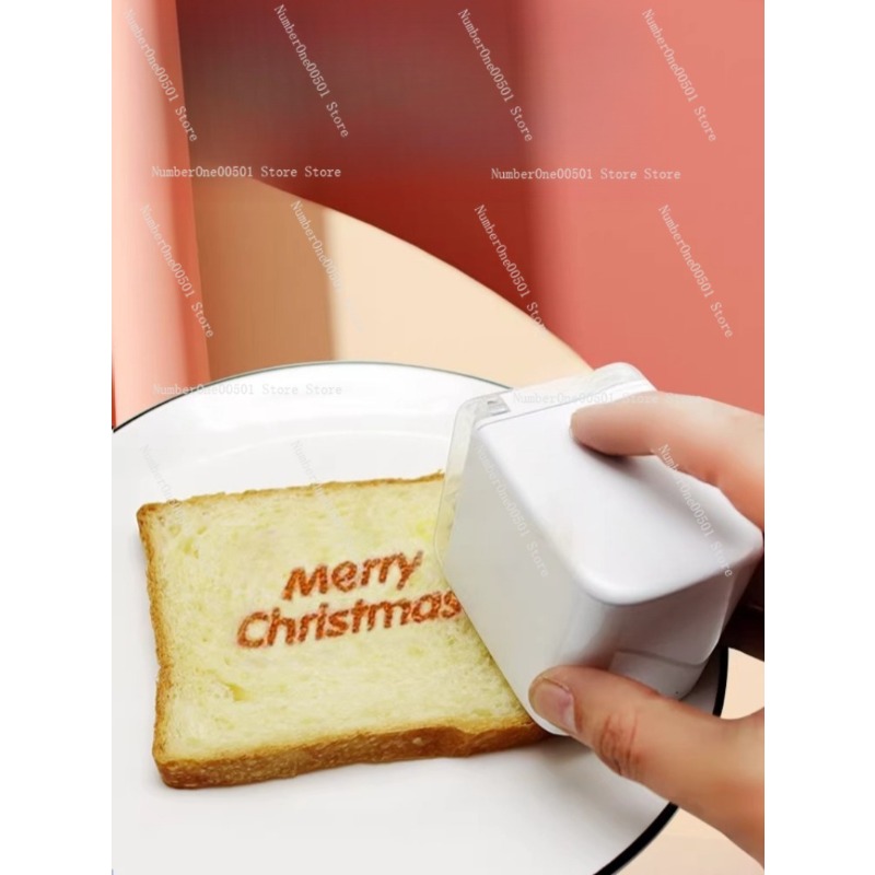 ハンドヘルドフードプリンター、パン、マカロン、クッキー、コー - Coffee Tea Images のレビューと価格