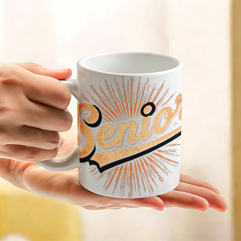 Radiant Sunlight Font「シニア」セラミッ - Coffee Tea Font のレビューと価格